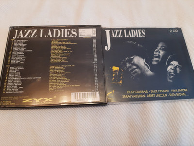 2CD JAZZ LADIES (ELLA FITZGERALD, NINA SIMONE, HAZEL SCOTT, ETTA JONES, ...)