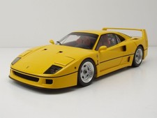 Ferrari F40 1987 gelb Modellauto 1:18 Kyosho KYO08416Y