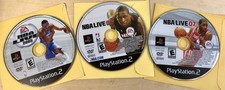 NBA Live PS2 Lot 2005 2006 2007 Disc Only Basketball Games Bundle