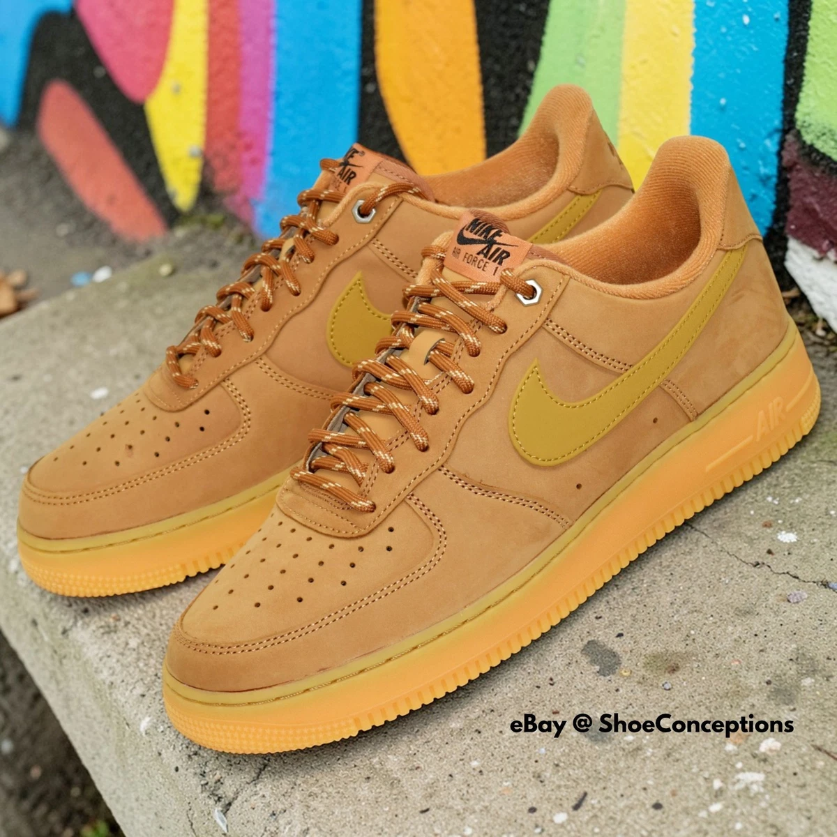 Nike Air Force 1 Low Flax Wheat | eBay
