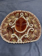 Vintage Authentic Pigalle XXXXX Black Gold Mexican Sombrero Mariachi Hat