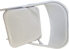 Folding Chair Padded Faux Leather Seating Dining NO CUSHION