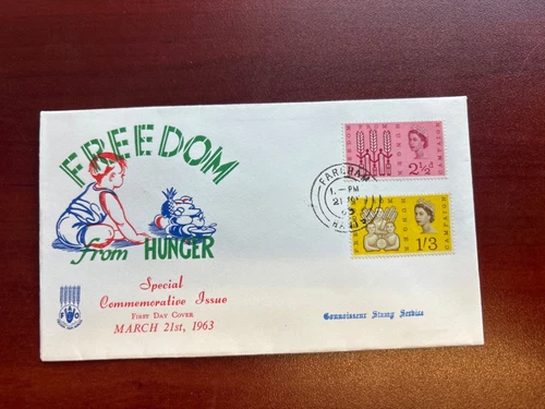 UK GB first day cover fdc  sg 634-5