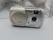 Olympus CAMEDIA D-395 Digital Camera Silver FOR PARTS NOT WORKING
