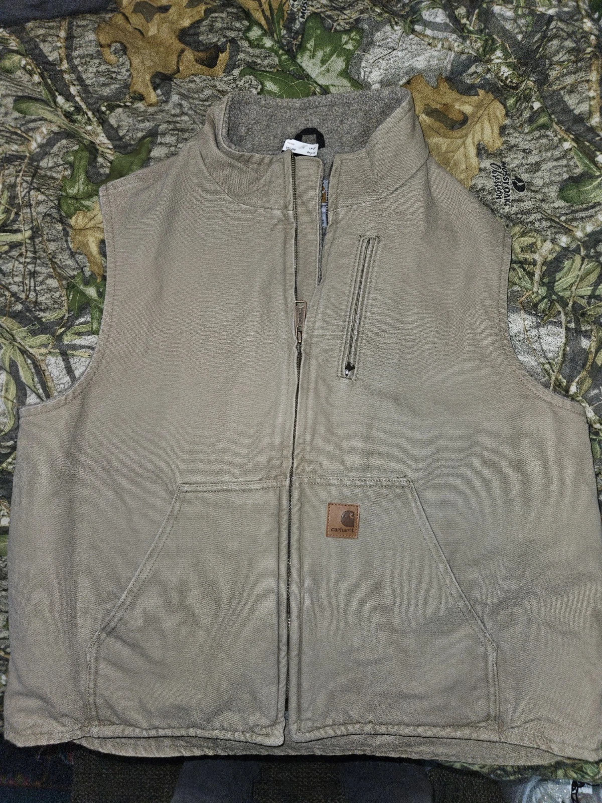 Y2K Carhartt Tan Vest - New With Tags From 2012 - Size L