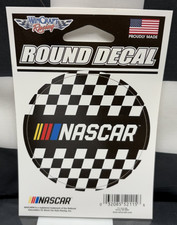 Nascar Racing Wincraft 3 Round Decal Sticker Nascar Racing Wincraft 3 Round Decal Sticker