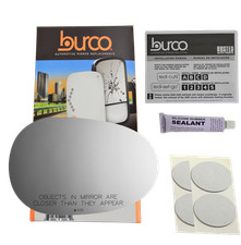 Fits 90-97 Mazda Miata 96-98 Sz X-90 Passenger Manual Mirror Glass No Mount