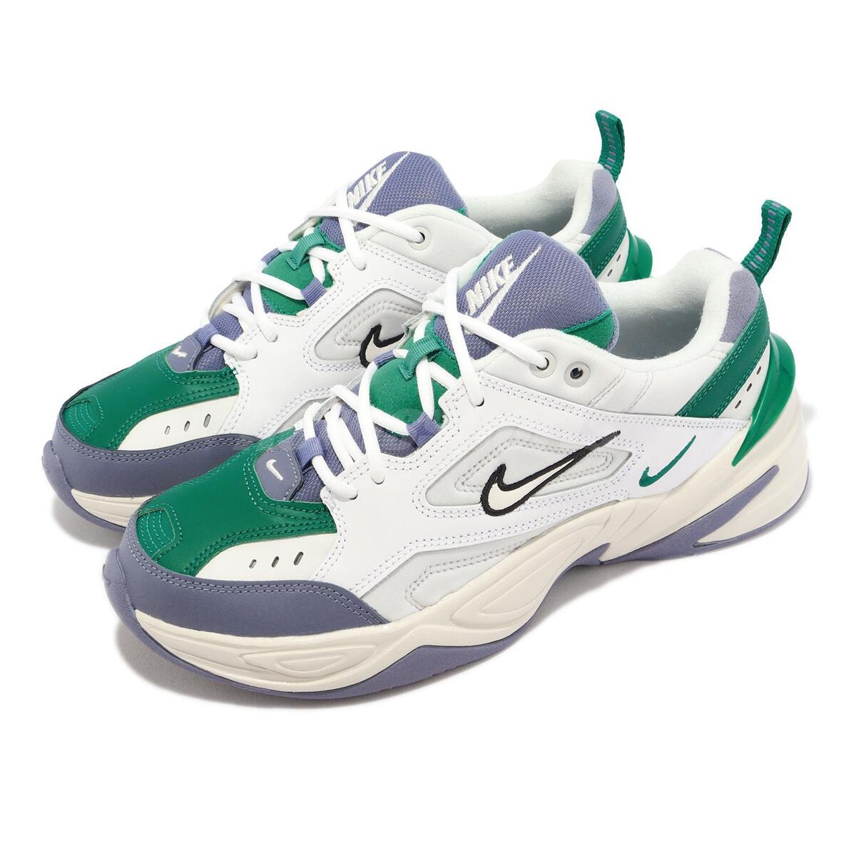 Nike M2K Tekno White Grey Green Casual Lifestyle Sneakers AV4789-009 | eBay