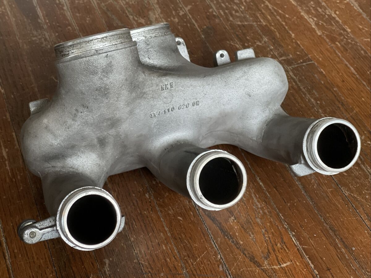 GENUINE PORSCHE 911 964 C2 C4 OEM ALUMINUM INTAKE MANIFOLD GENUINE PORSCHE 911 964 C2 C4 OEM ALUMINUM INTAKE MANIFOLD