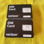 New Listing80x New Verizon Postpaid & Prepaid 4G 5G Lte Tri Sim Card 3 In 1 Micro Nano