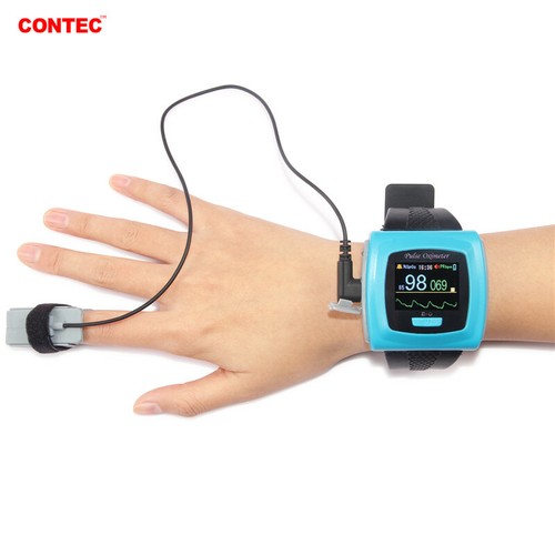 Ossimetro da polso Bluetooth Studio del sonno Monitor SPO2 PR Blood Oxygen - Picture 10 of 12