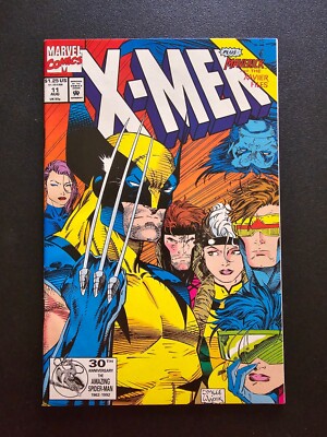 Marvel Comics X-Men #11 August 1992 Jim Lee Cover Wolverine | eBay