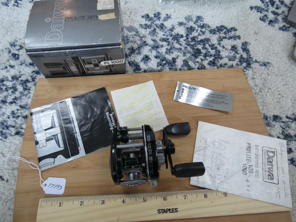 Daiwa Prolite PL-1000 fishing reel made in Japan( lot#17793)