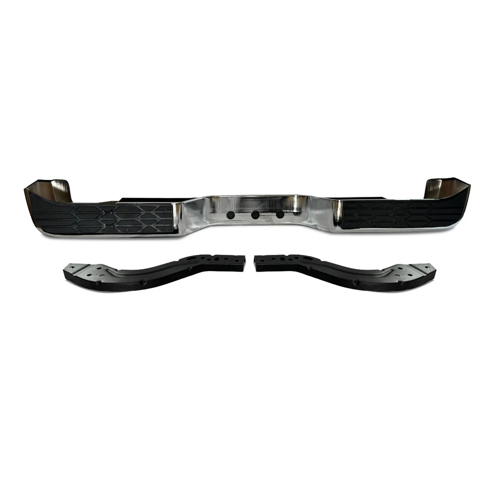 Chrome Rear Step Bumper Face Bars Fit For 1989-1995 Toyota Pickup Extended Cab Foto 4 de 4