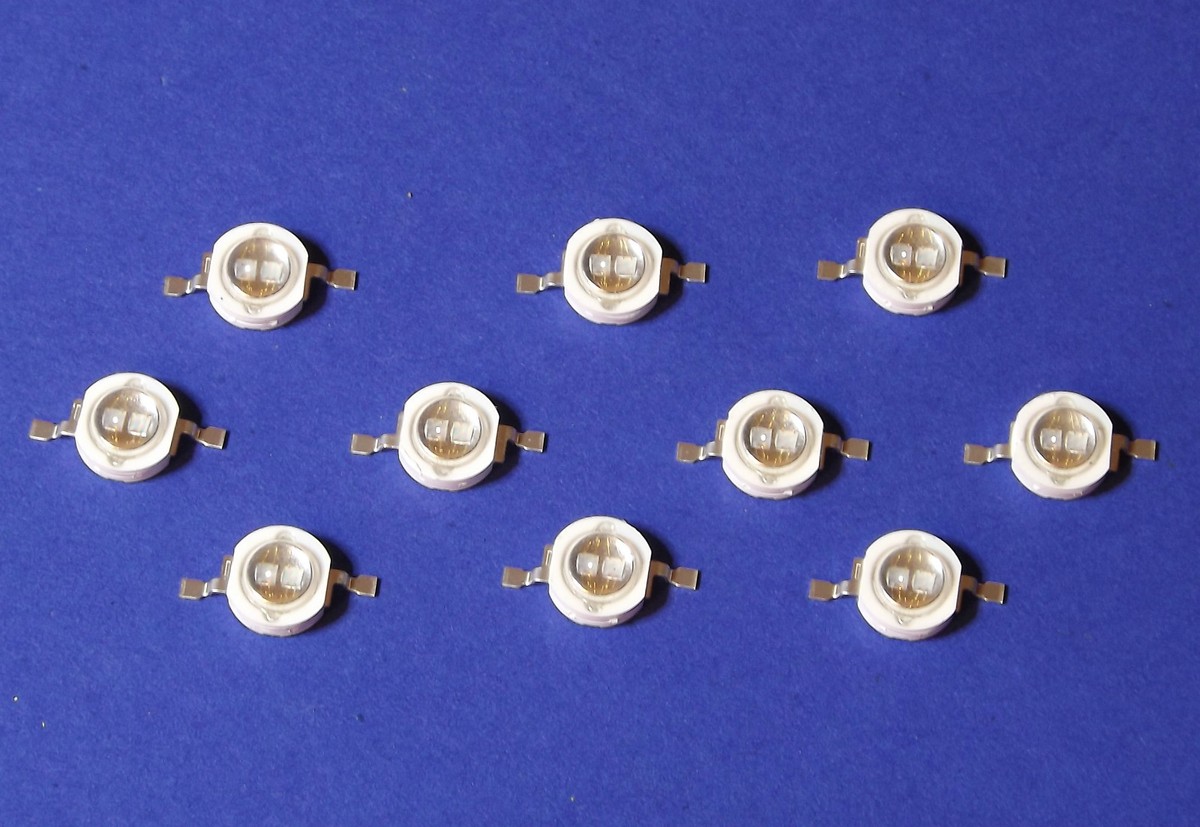 LED Per Polimerizzazione Colla UV LED UV 10W 365nm Ad Alta Potenza - Per Polimerizzazione Colla, Rilevamento Banconote, Effetti Speciali Luci Led