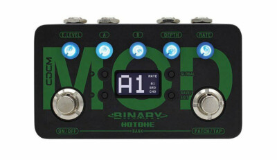 Hotone Binary Series Mod Modulation Guitar Effects FX Pedal w/ USB