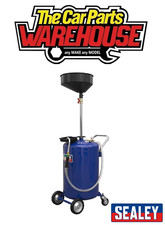 Image of Sealey AK458DX Mobile Oil Drainer 110ltr Air Discharge