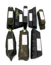 8x antik Druckstempel Druckstock Stoffstempel mit Provenienz aus Sammlung