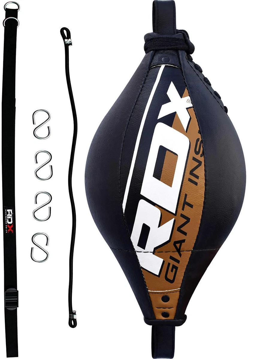 RDX Cuir Double Extr mit Dodge Speed Ball MMA Boxe Plancher au Plafond Poin on