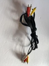 3  Plug Splitter Audio Video Av Adapter Cable 25CM