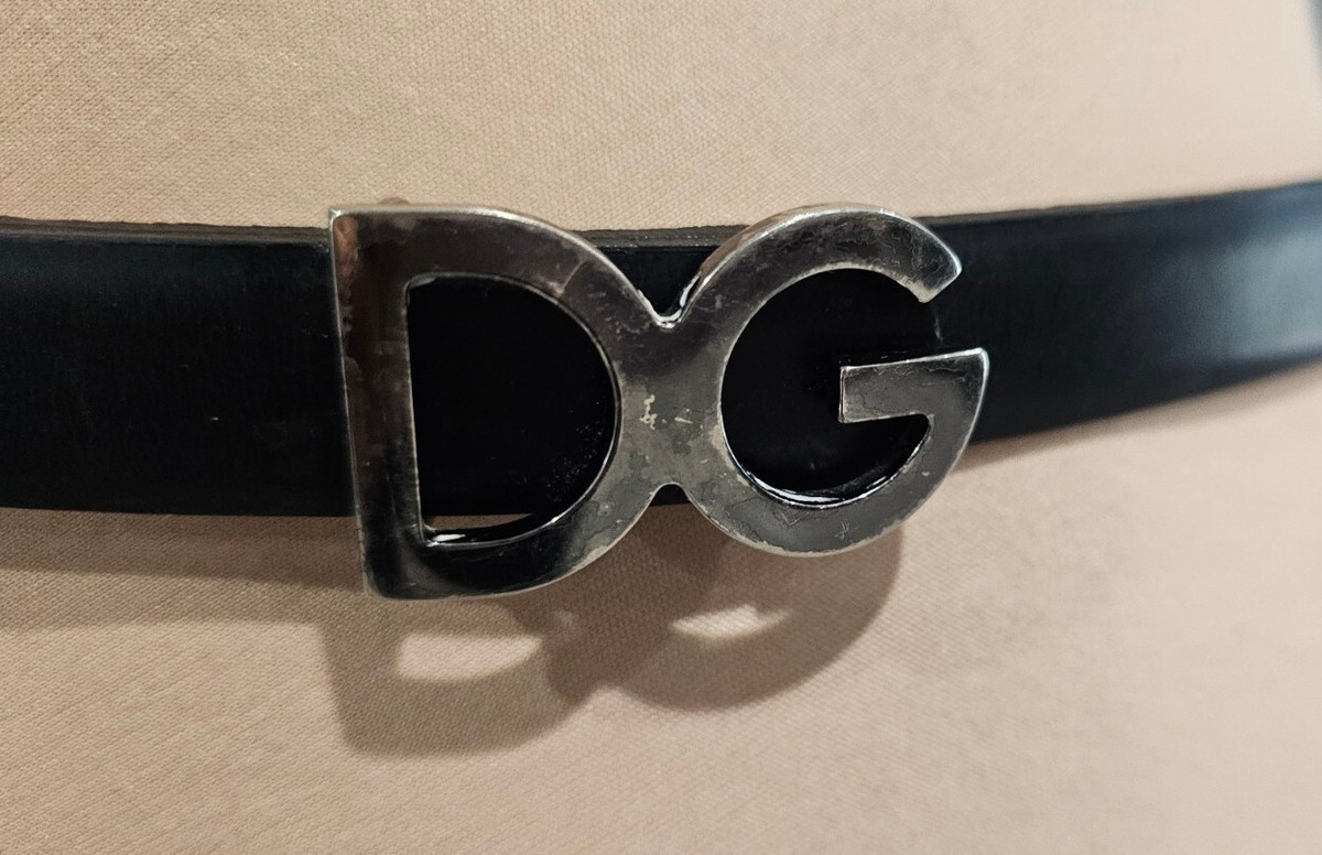Vintage DOLCE & GABANNA Women Reversible Black Brown Skinny  display picture 1