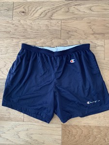 champion shorts mens blue