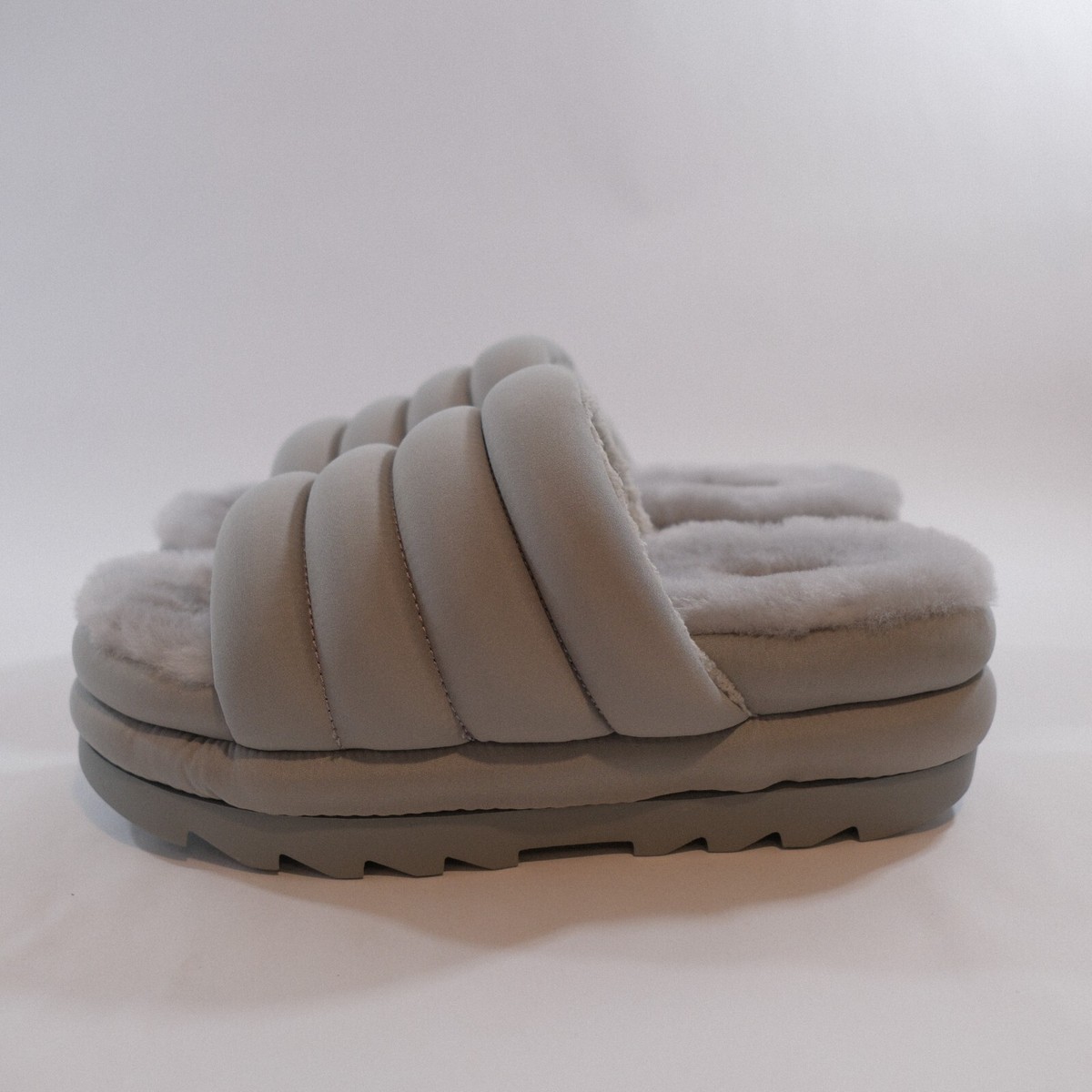 UGG Women's Maxi Slide Sandal 'Grey' 1126377 Size 8 NEW! | eBay