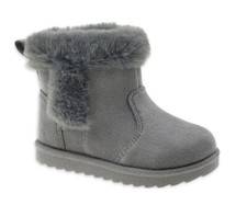 Wonder Nation Baby Girl Faux Shearling Boot, Sizes 2-3