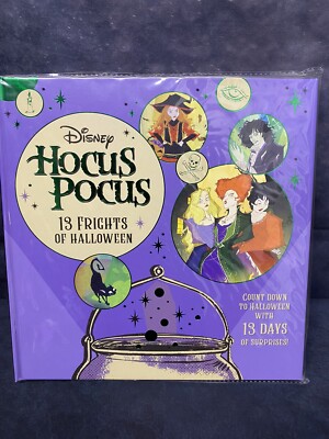 Disney Hocus Pocus 13 Freights Of Halloween Countdown Calendar NIP Sanderson