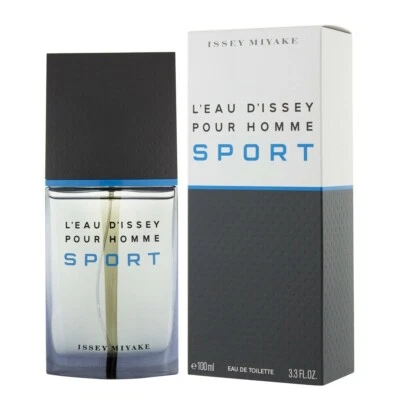 ISSEY MIYAKE L'EAU D'ISSEY POUR HOMME SPORT 100ML EDT SPRAY ORIGINAL NEW- SEALED