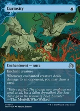 MTG WOE Enchanting Tales U Curiosity #0017