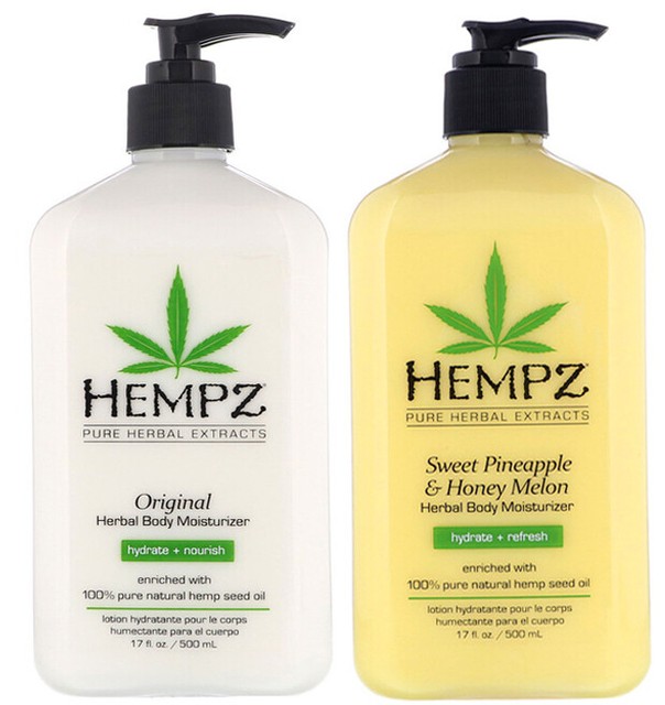Hempz ORIGINAL SWEET PINEAPPLE HONEY MELON MOISTURIZER LOTION 17 oz