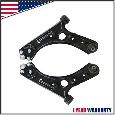 2 pcs Front Lower Control Arms w/ball joints for 17-20 ELANTRA, 19-23 KIA FORTE