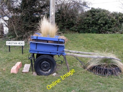 Photo 6x4 Ornamental planting, Christian Head, Kirkby Stephen Located on  c2013