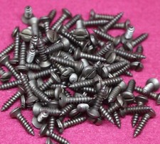 Unplated Pickguard Screws Slotted For Telecaster 100 pcs