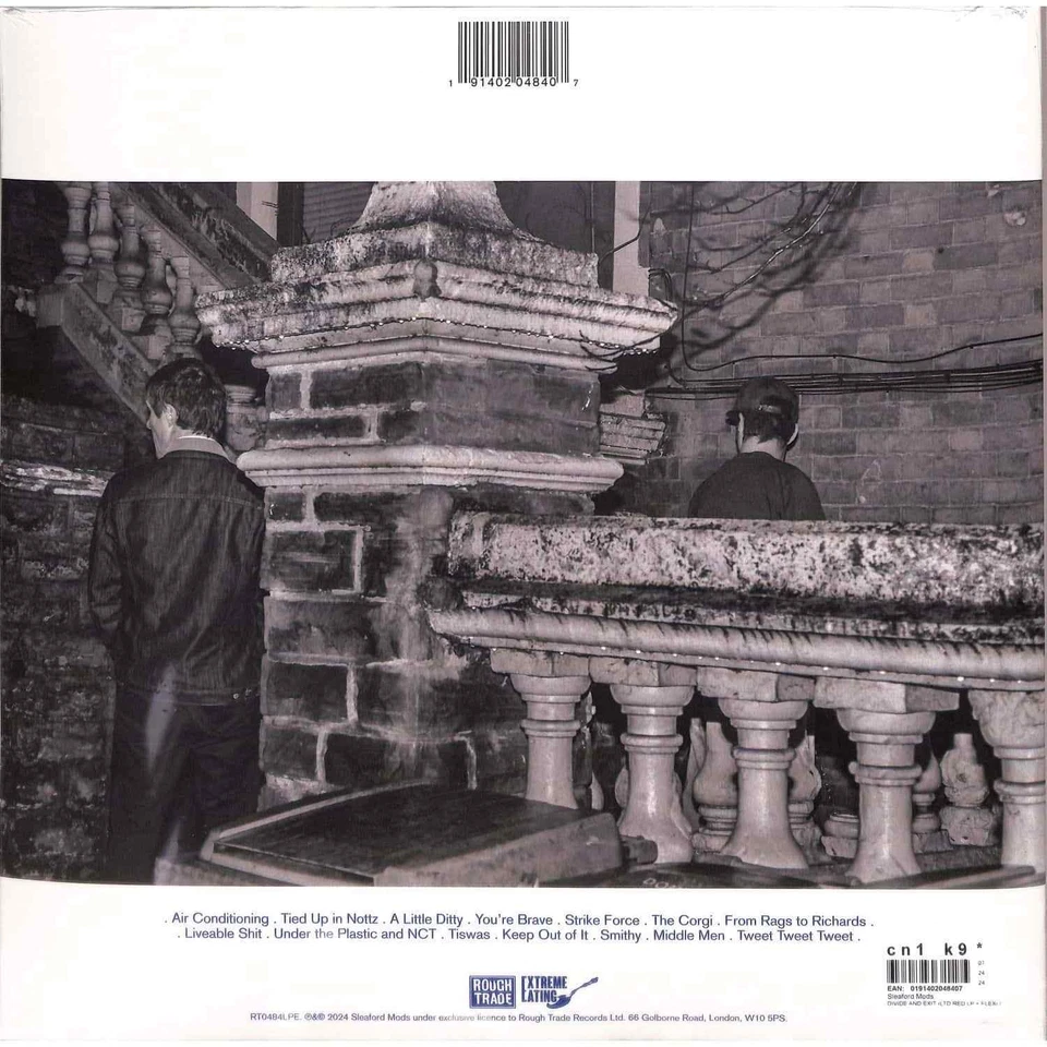 Sleaford Mods / DIVIDE AND EXIT (LTD RED LP + FLEXI DISC) / Rough Trade / 05261 - Bild 2 von 2