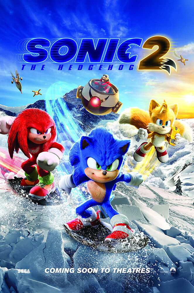 Sonic The Hedgehog Movie 1 Poster