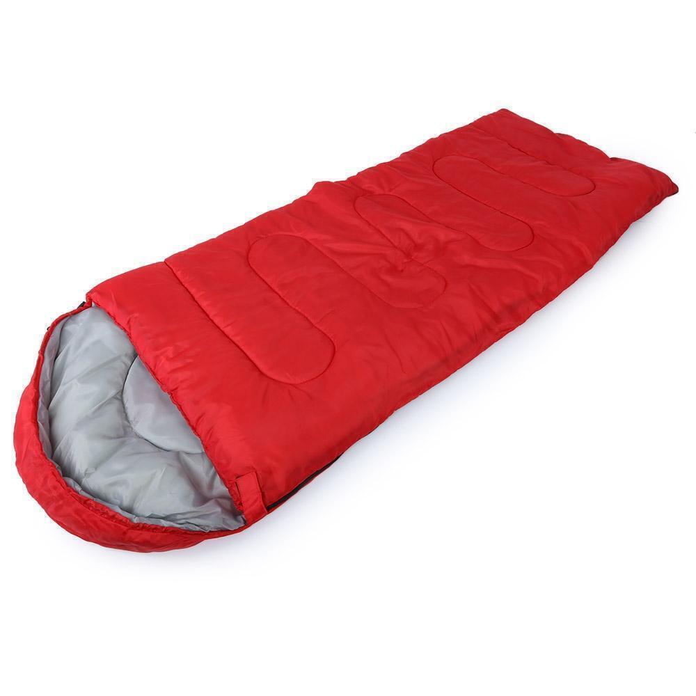 Sacco A Pelo Mummia Ultraleggero 210x75cm &ndash; Campeggio Esterno Con Cerniera E Velcro