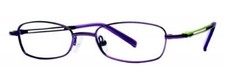 Calabria Vivid Kids 107 Designer Reading Glasses in Violet