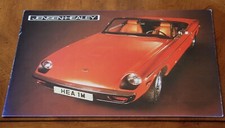Jensen-healey Brochure Prospekt 1973 Jensen-healey Brochure Prospekt 1973