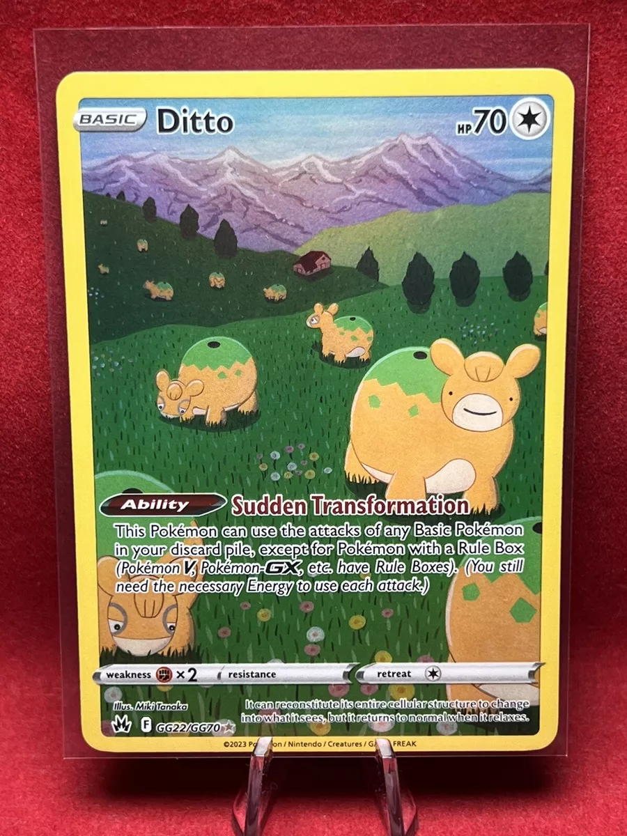 The Cards Of Pokémon TCG: Crown Zenith Part 38: Ditto