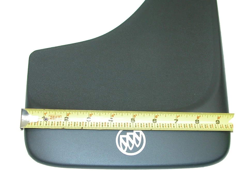 Nuevos guardabarros GM negros contorneados con logotipo para 84-87 Buick Regal Grand National Foto 3 de 4