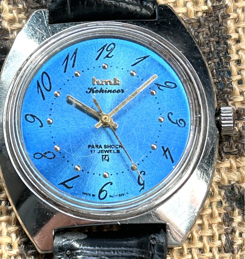 Hmt Analog Manual Men Kohinoor 70S Men'S Watch, Hand-Wound