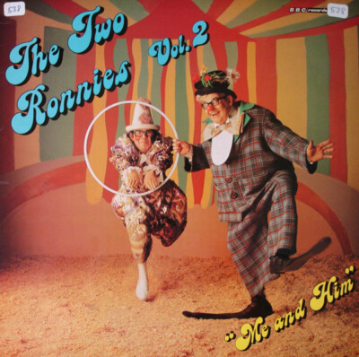 LP The Two Ronnies Vol. 2 ..... ''Me And Him'' NEAR MINT BBC records & tapes