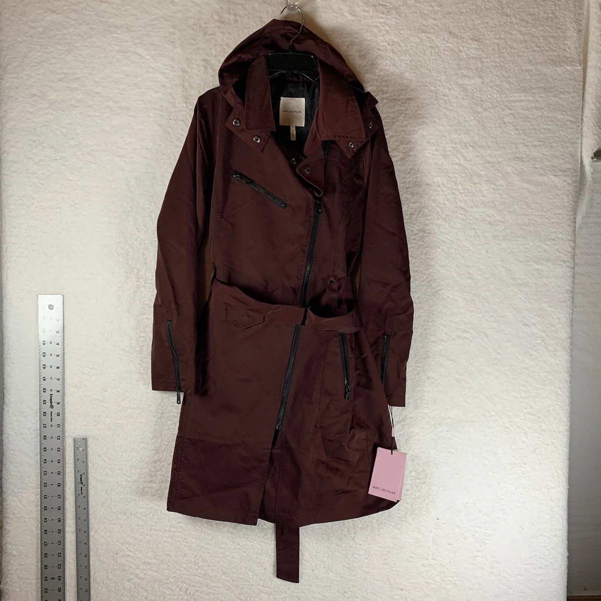 Avec les filles rain best sale jacket