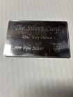THE SILVER CARD PYROMET 1 OZ 999 FINE SILVER