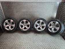 PEUGEOT 3008 2009-15 ALLOY WHEEL 7.5J X 17H2 ET29 225/50/ZR17 9684883880 All Set
