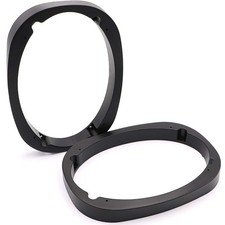 6" X 9" Universal Plastic Vehicle Car Speaker Spacer Adapter Mount Pack black
