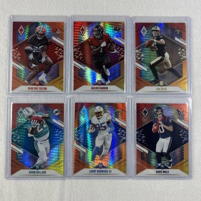 2020 Panini Phoenix Fire Burst  6 Card Lot  