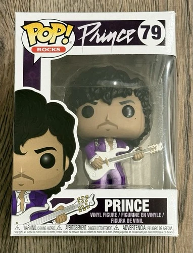 Funko Pop! Rocks - Prince (Purple Rain) #79 Vaulted w/ Protector